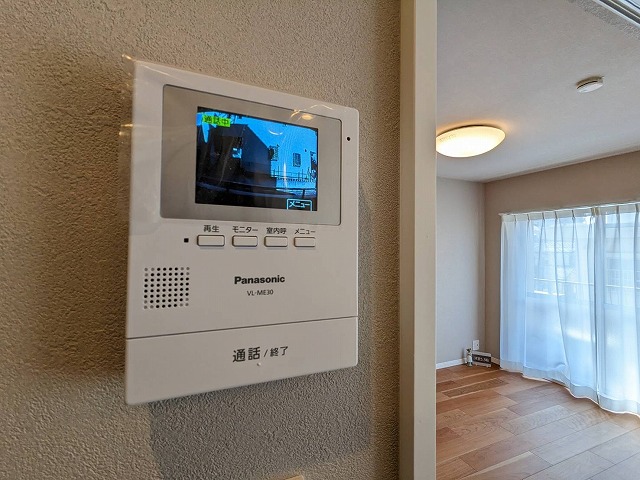 板橋SYマンション　モニター付インターホン　安心　防犯設備