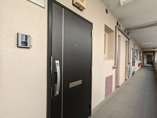板橋SYマンション　玄関ドア　リニューアル　工事済み