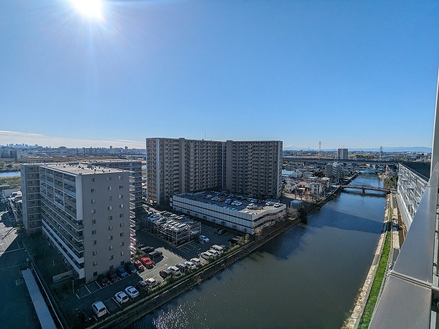 ビィオルド戸田公園。眺望良好です。