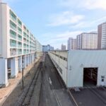 都営西台アパートと志村車両検修場